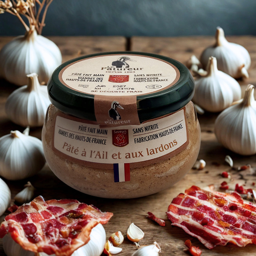 Pâté ail et lardons  - Le Patureur - Nord - Hauts de France