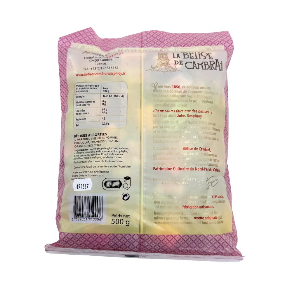 Bêtises de Cambrai 7 parfums Sachet 500g - Nord - Hauts de France
