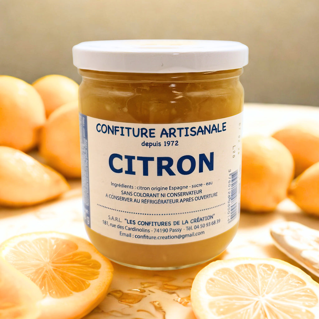 Confiture artisanale Citron - Haute-Savoie