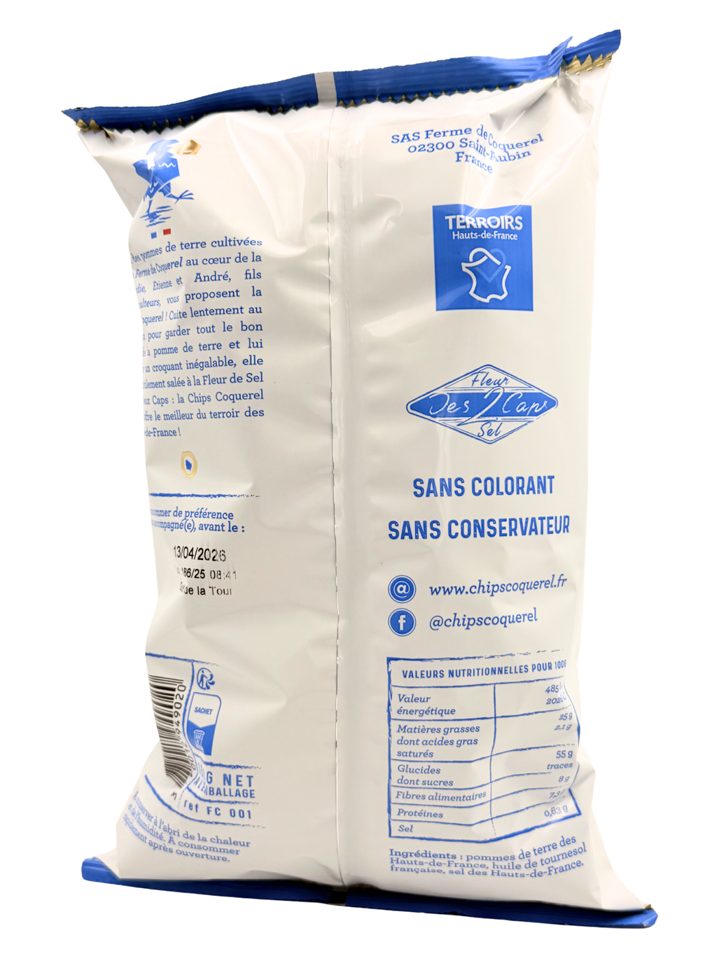 Chips Coquerel Sel - Picardie