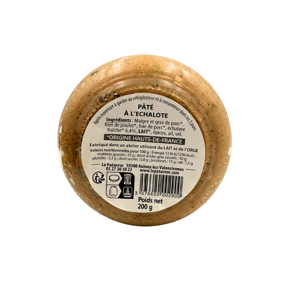 Pâté à l'Echalote  - Le Patureur - Nord - Hauts de France