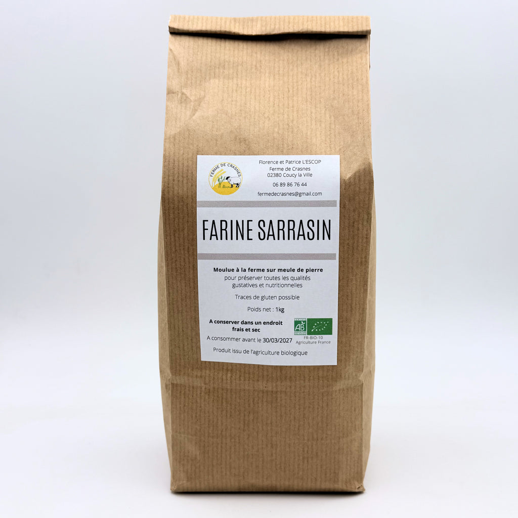Farine de sarrasin BIO - Aisne -Picardie