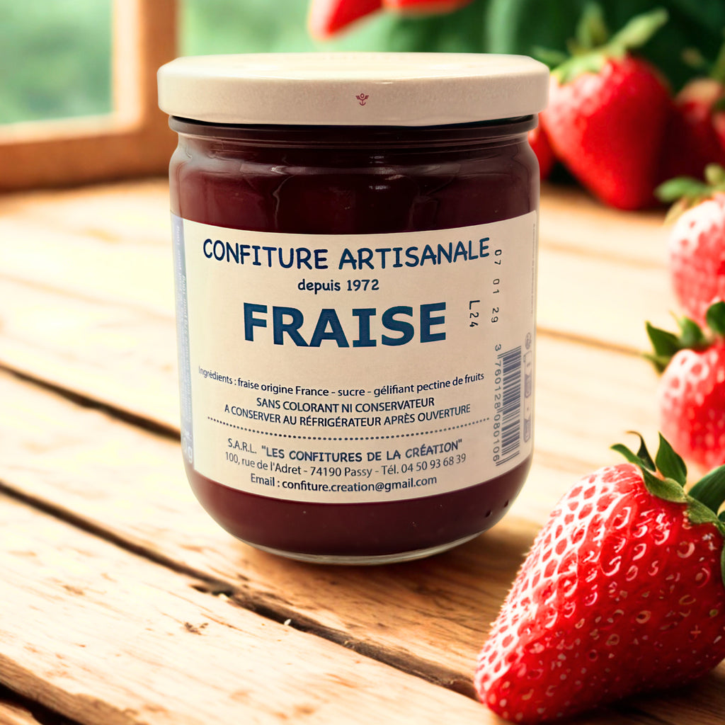 Confiture artisanale Fraise