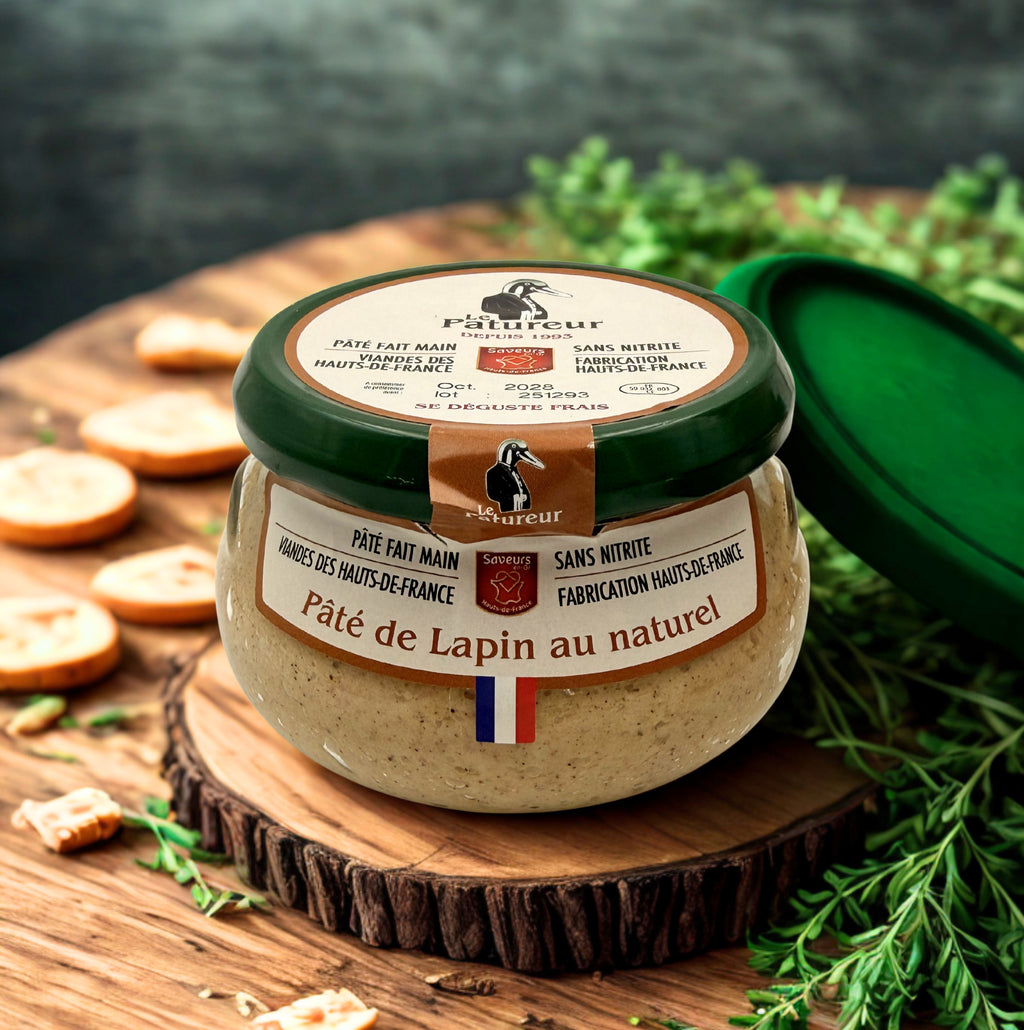 Pâté Lapin au naturel  - Le Patureur - Nord - Hauts de France