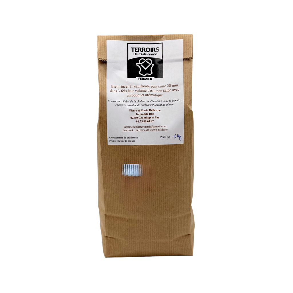 Lentilles de Pierre et Marie 1kg - Aisne Picardie
