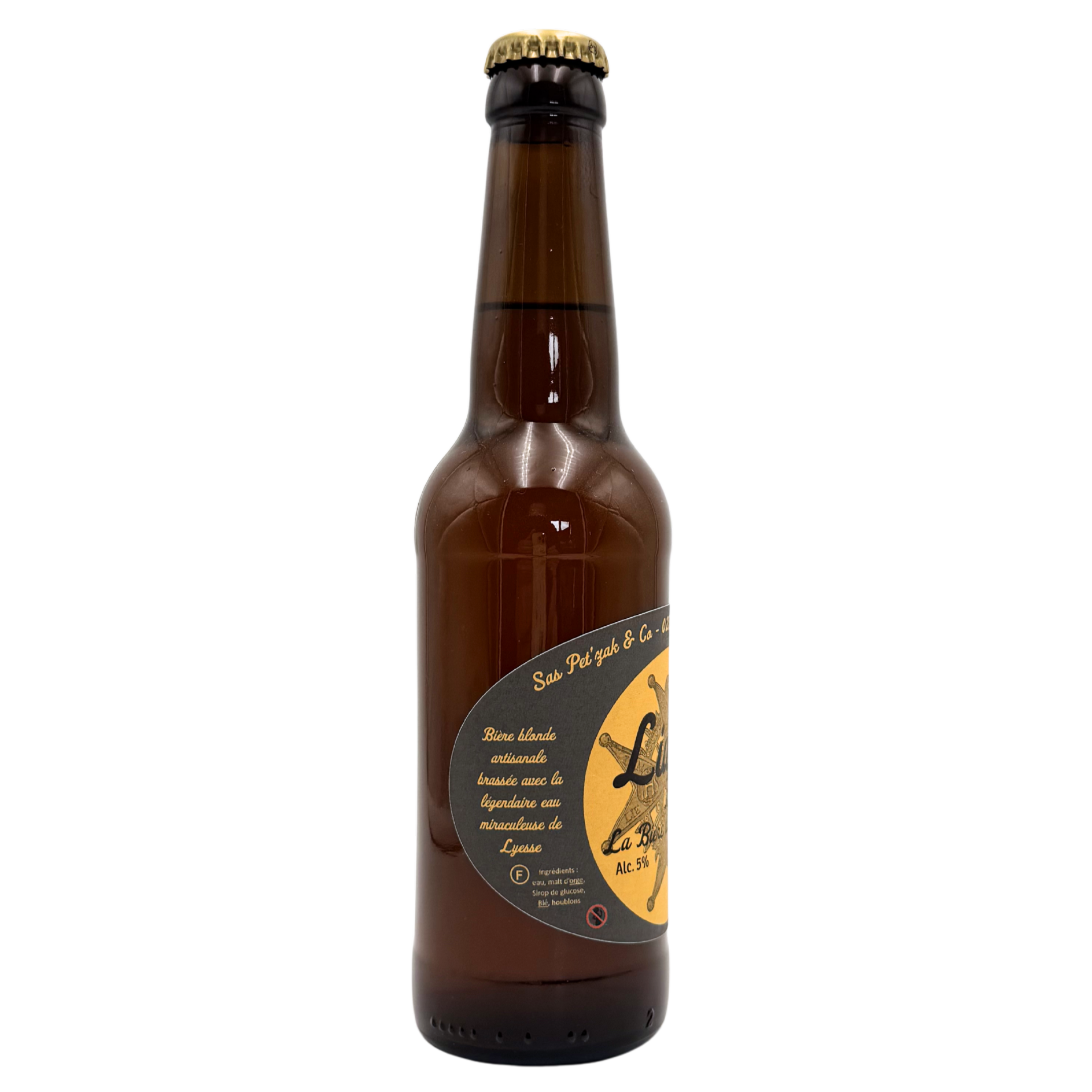 Liance blonde 33cl - Pet'zak - Aisne - Picardie (Copie)
