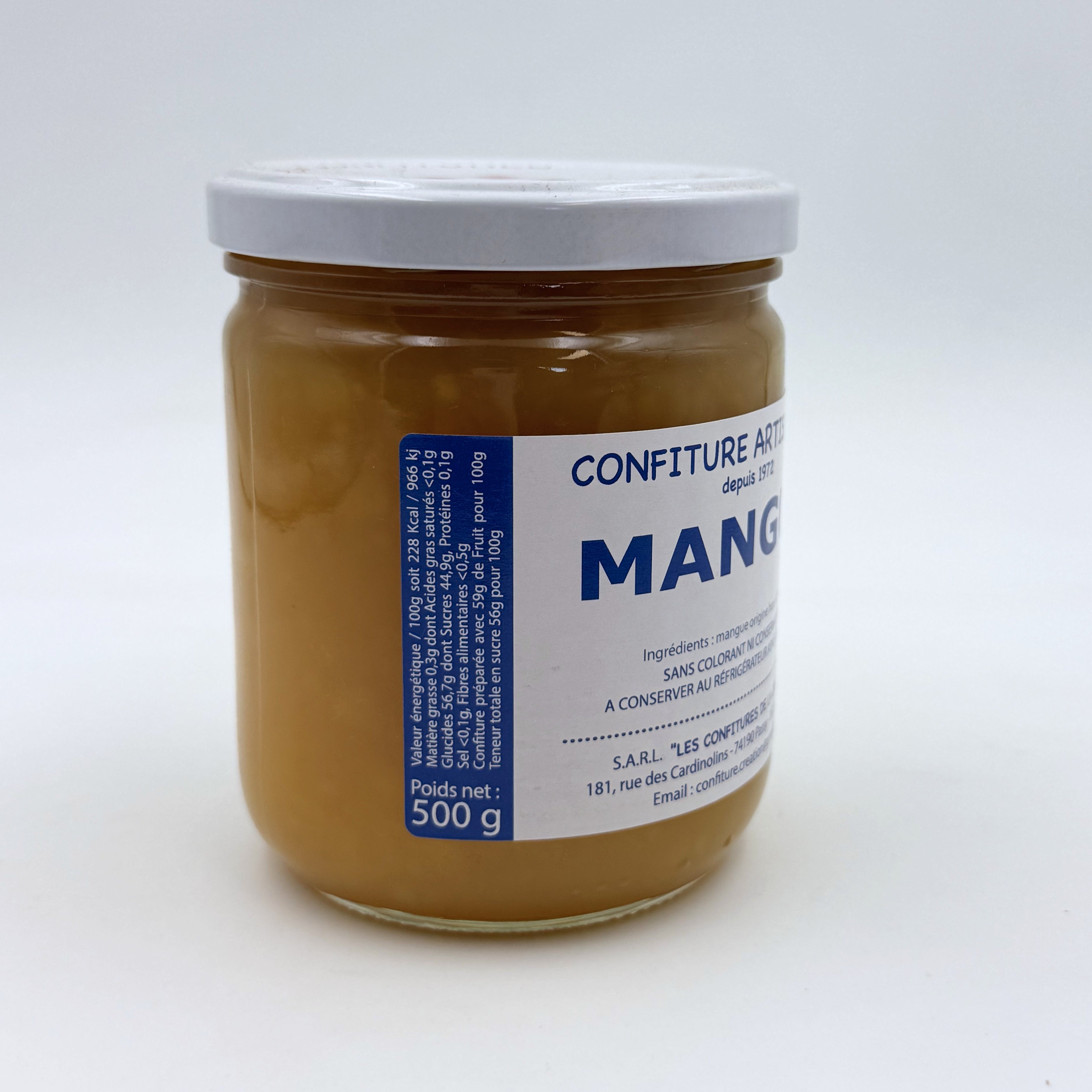 Confiture artisanale Mangue - Haute-Savoie