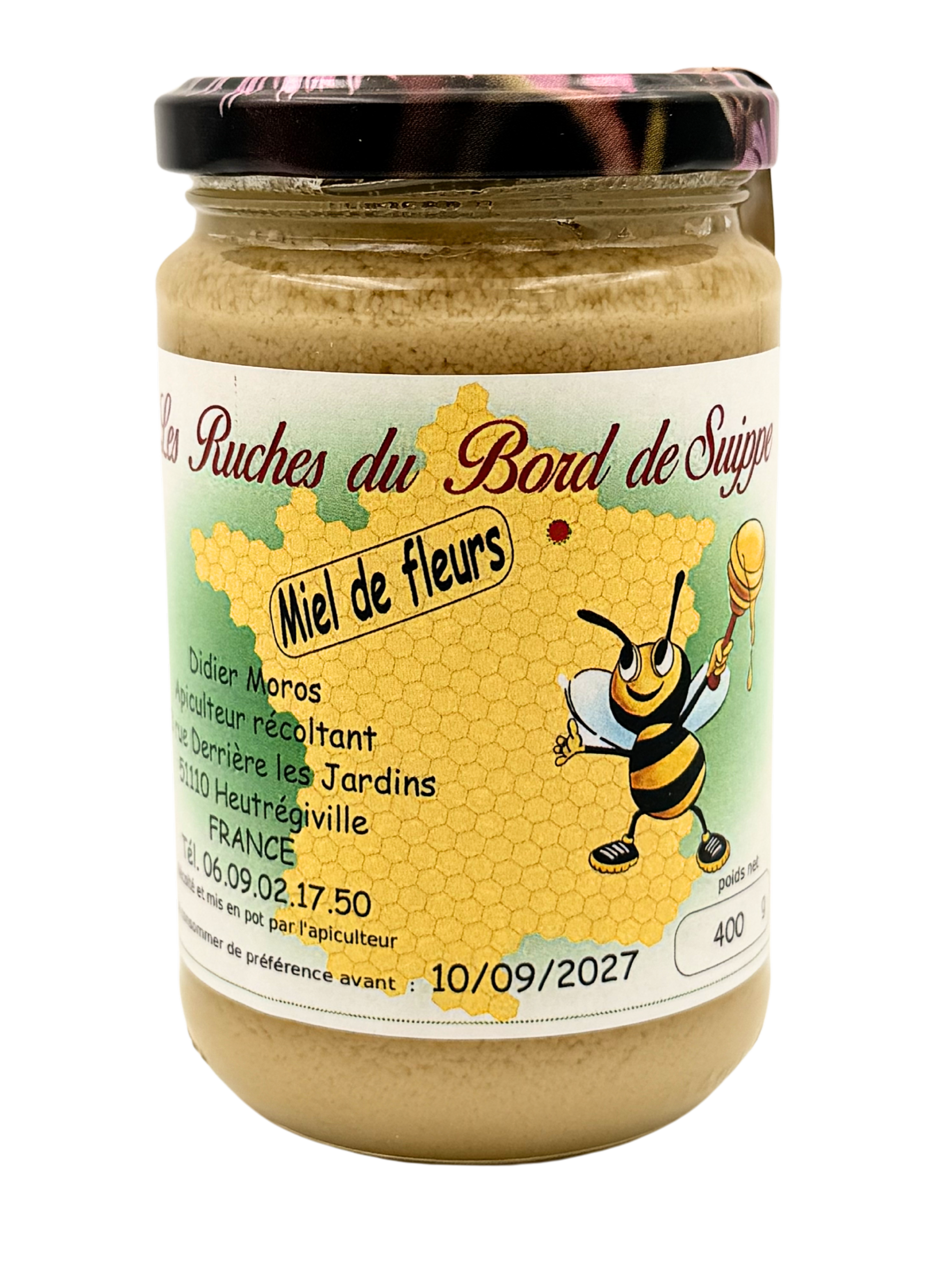 Miel de fleurs, miel d'été - Les ruches du Bord de Suippe - Marne