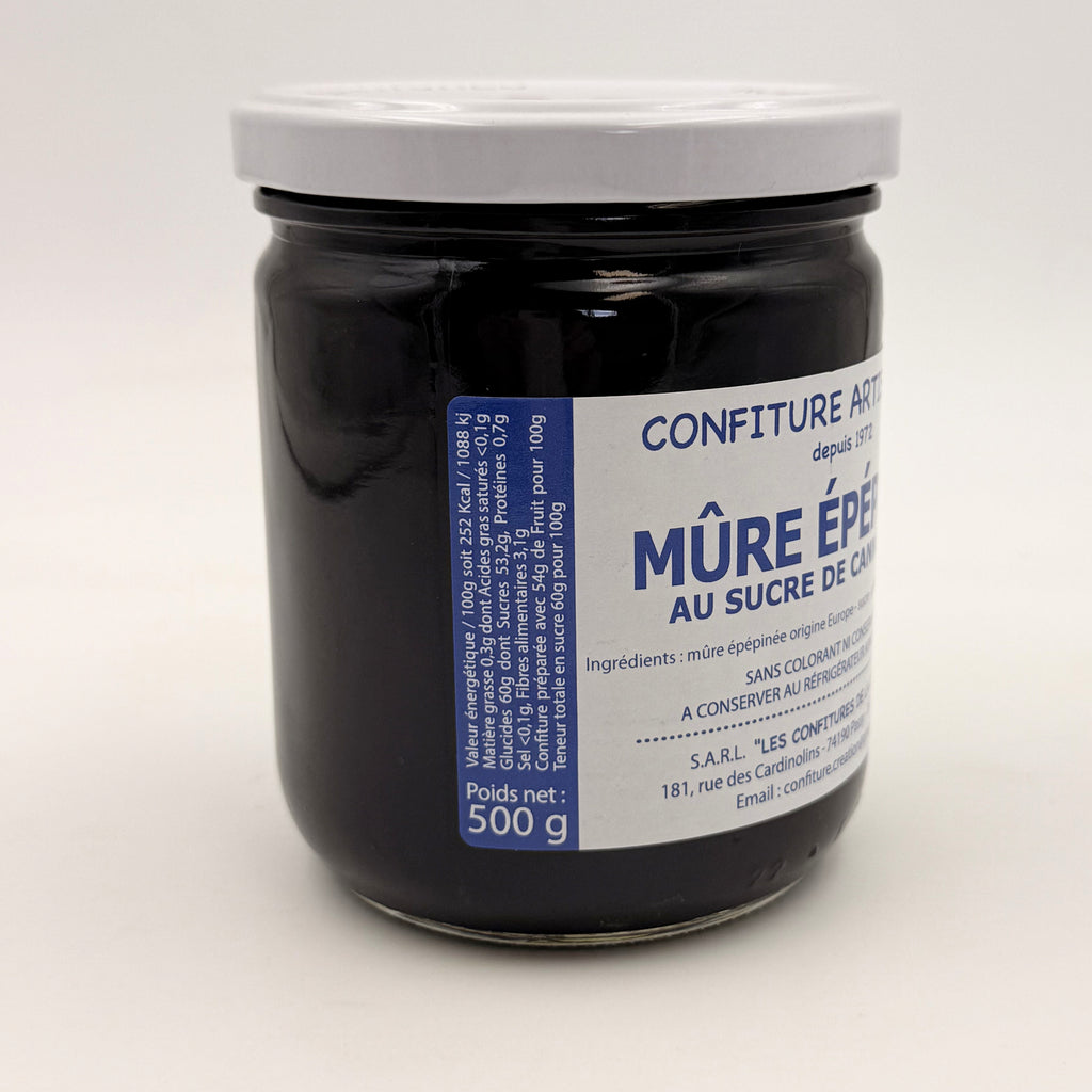 Confiture artisanale Mûre Épépinée