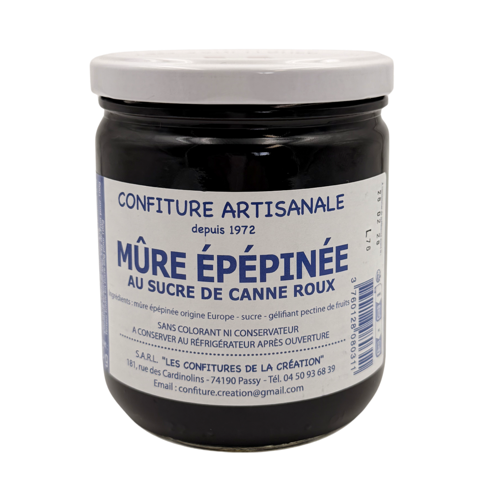 Confiture artisanale Mûre Épépinée