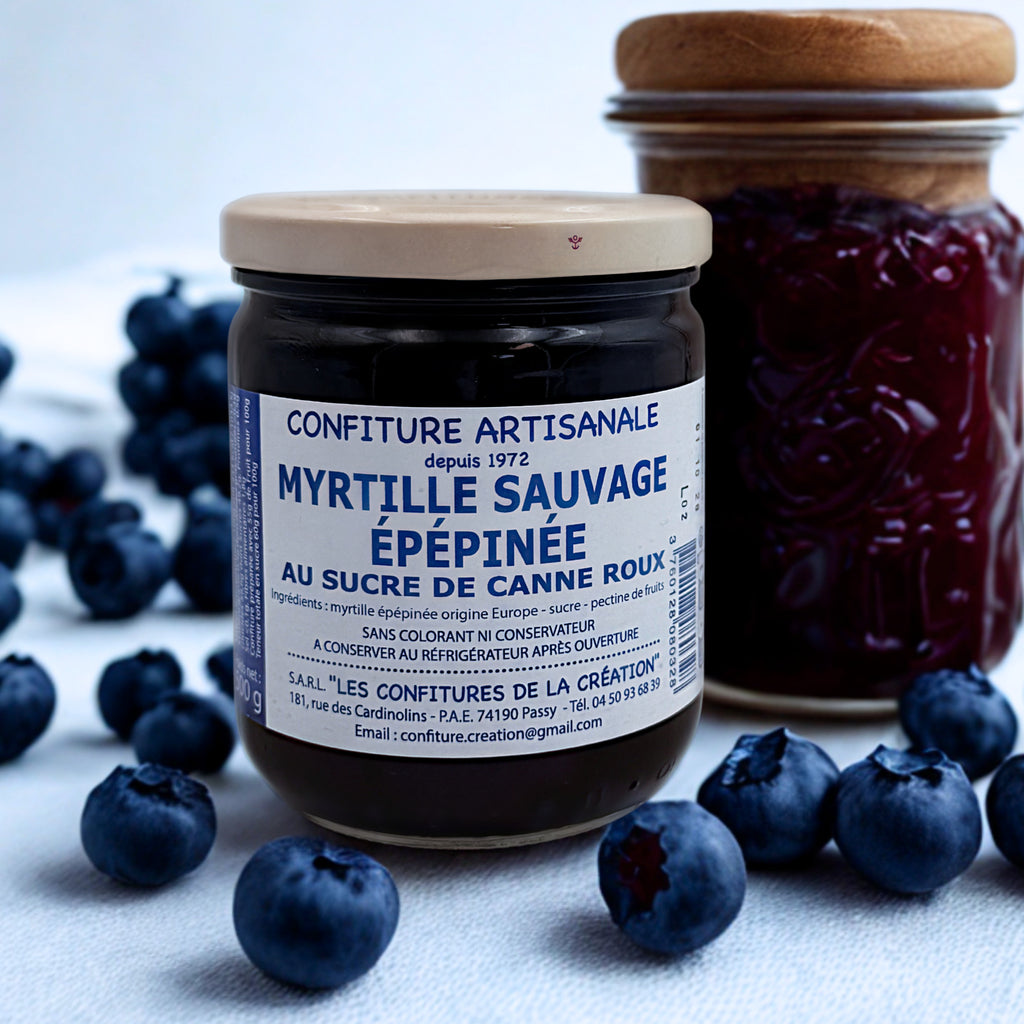 Confiture artisanale Myrtille - Haute-Savoie