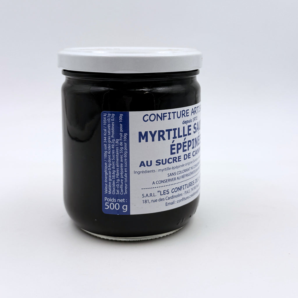Confiture artisanale Myrtille - Haute-Savoie
