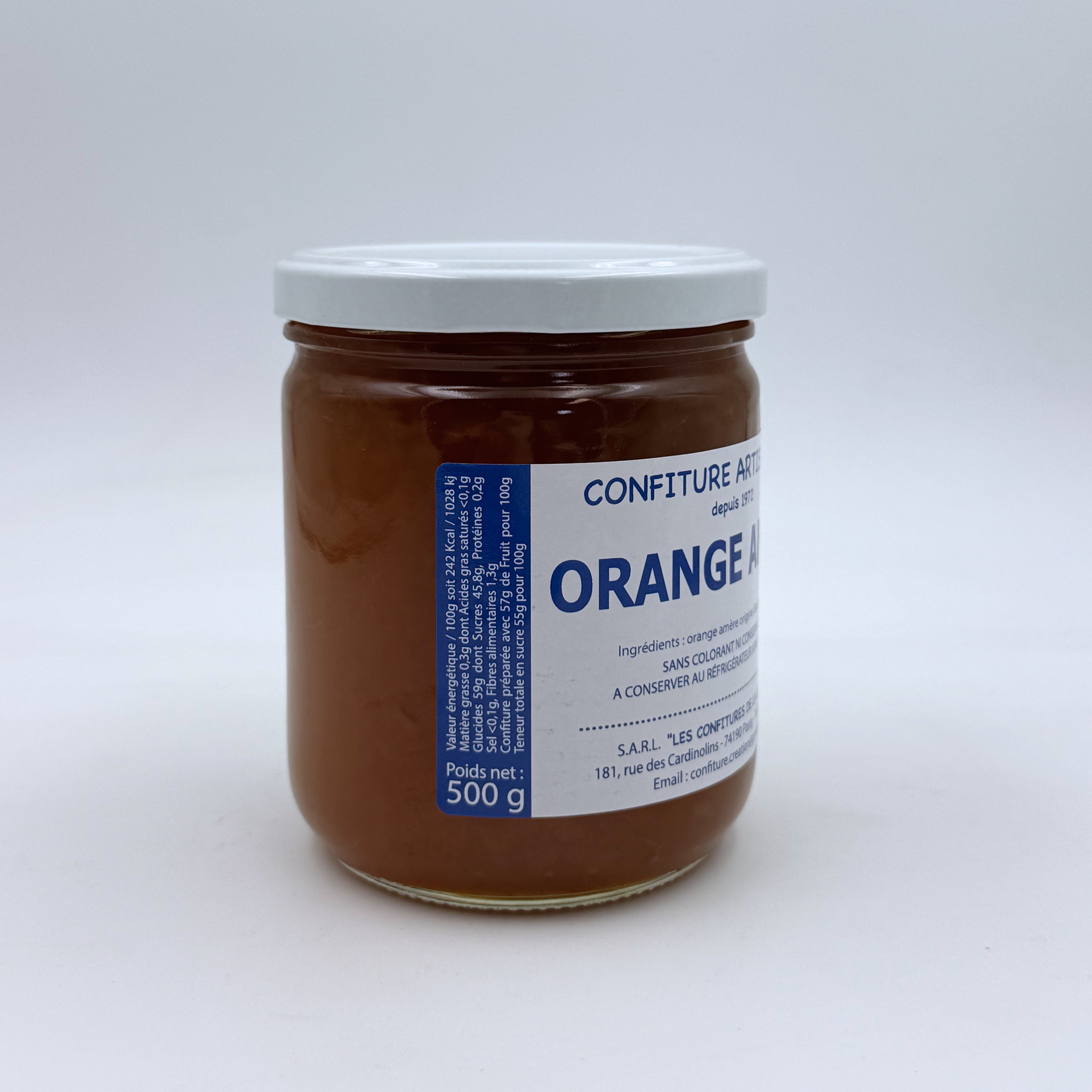 Confiture artisanale Orange amère - Haute-Savoie