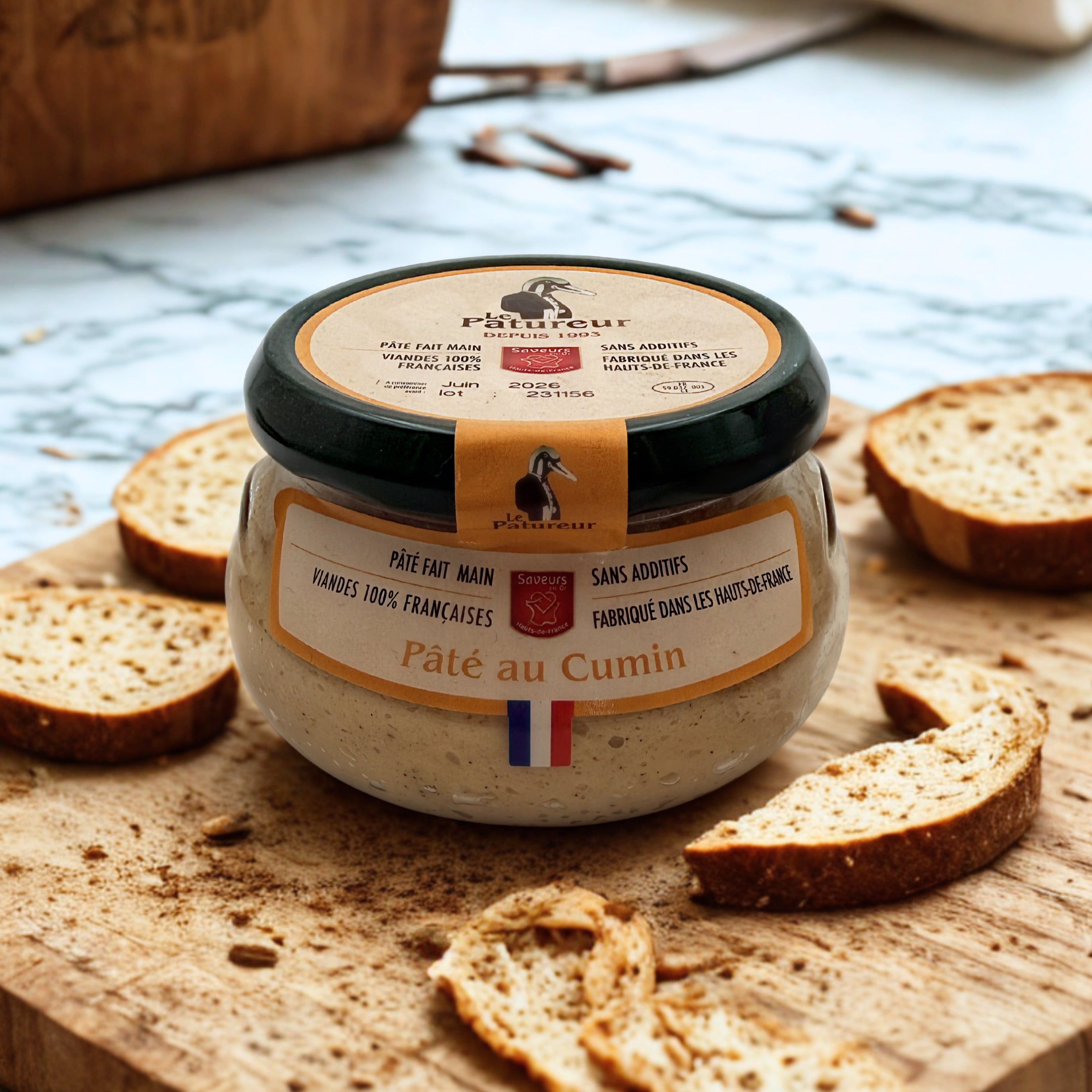Pâté au Cumin  - Le Patureur - Nord - Hauts de France
