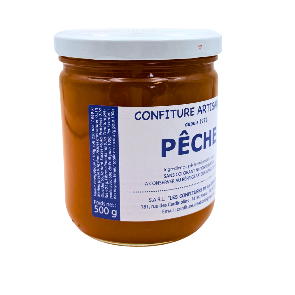 Confiture artisanale Pêche