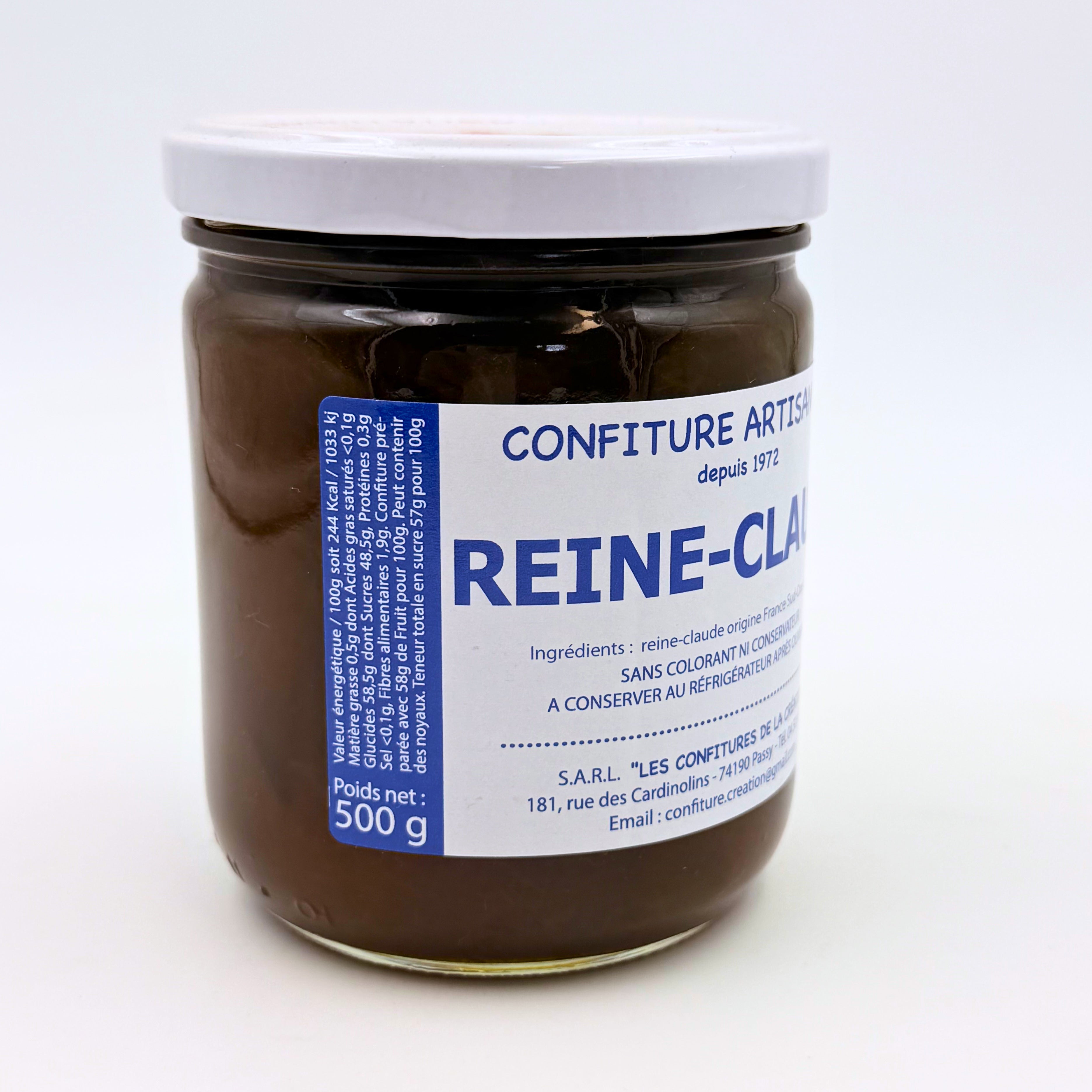 Confiture artisanale Reine Claude - Haute-Savoie
