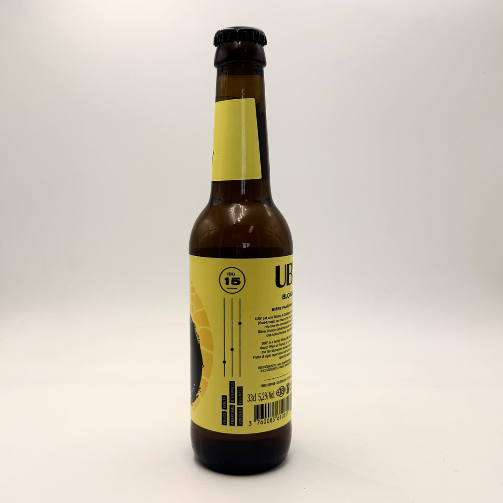 Uby Bière Blonde 33cl -Gers Cazaubon