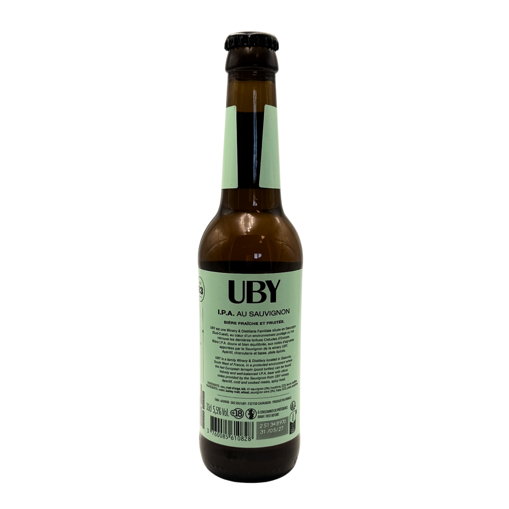 Uby Bière IPA Sauvignon 33cl -Gers - Cazaubon