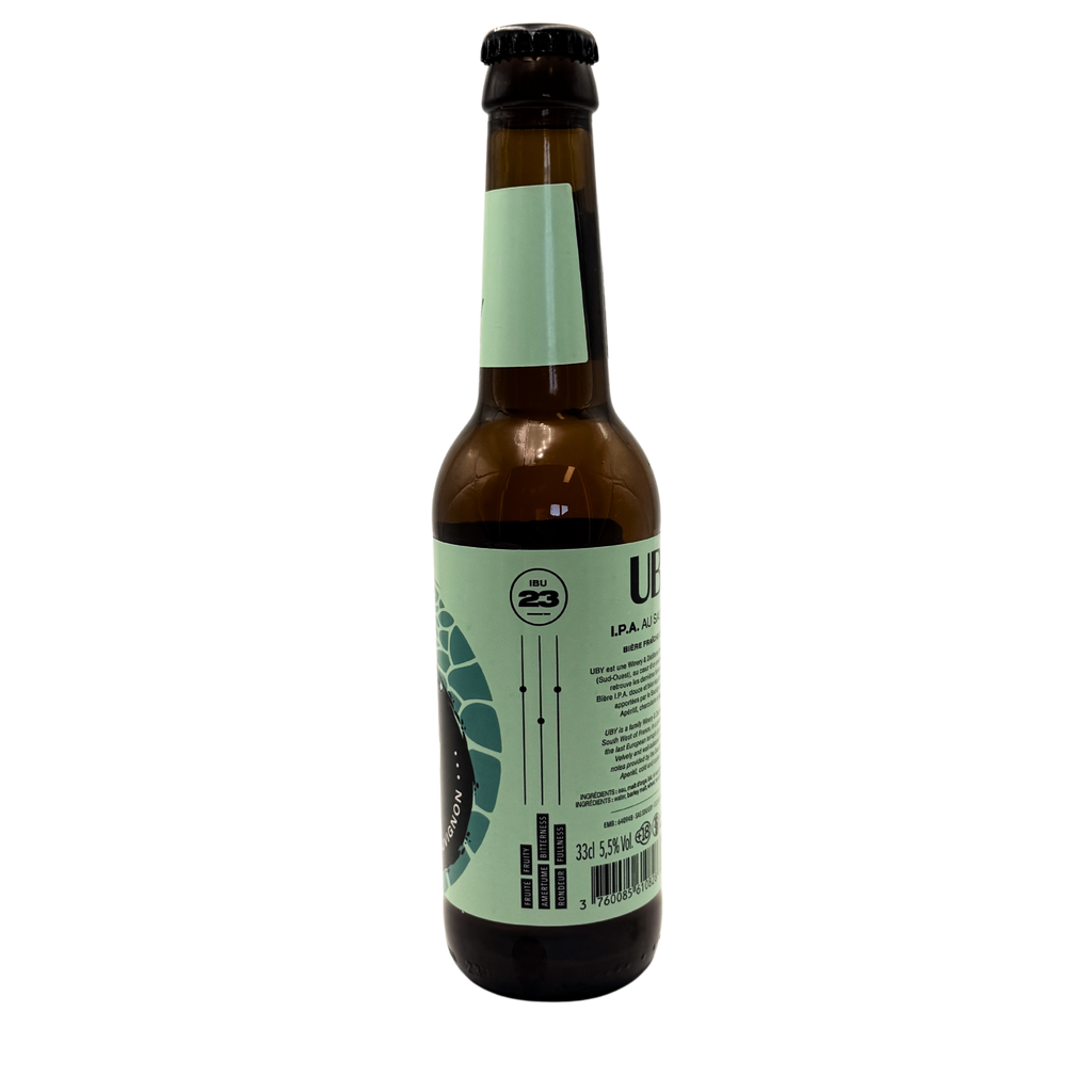 Uby Bière IPA Sauvignon 33cl -Gers - Cazaubon